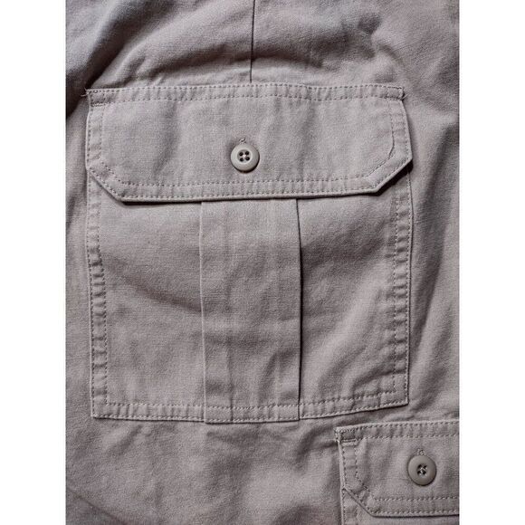 Cabela's Mens Tan 8-pocket Hiking Outdoor Shorts Size 40 Waist 9-Inch Inseam NWT - Picture 10 of 11